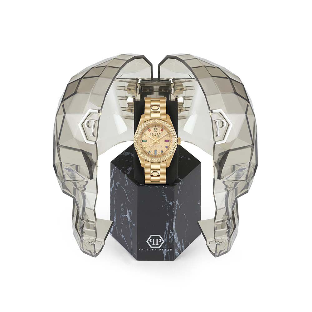 Montre Philipp Plein Queen Dor&eacute; - Montres &eacute;tanches Femme | Marc Orian