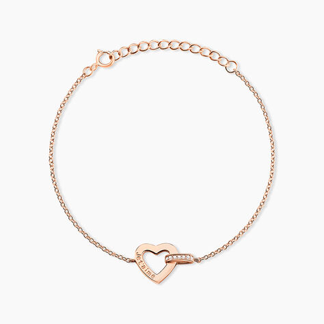 Bracelet Elanda Argent Rose Oxyde De Zirconium - Bracelets fantaisie Femme | Marc Orian