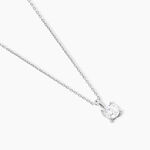 Collier Aphrodite Or Blanc Diamant Synthetique - Colliers avec pierres Femme | Marc Orian