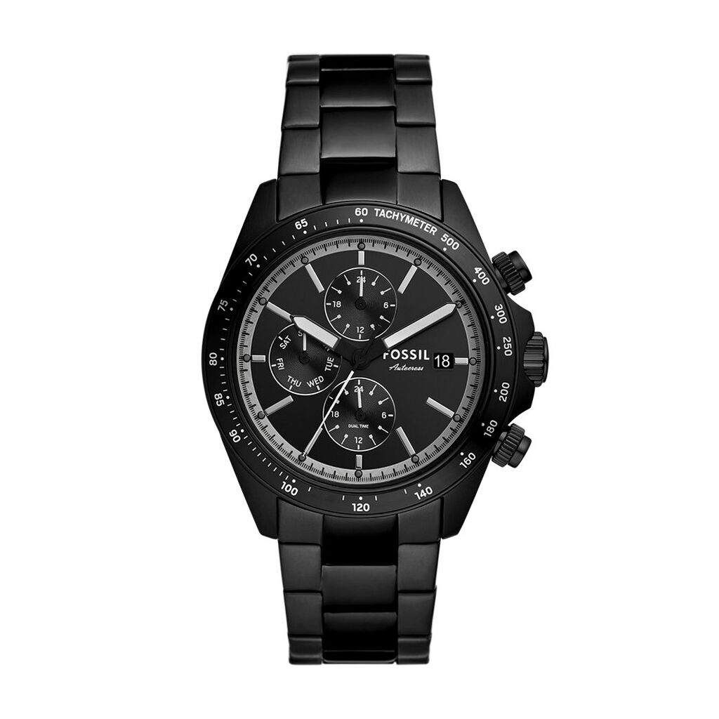 Montre Fossil Autocross Noir - Montres étanches Homme | Marc Orian
