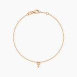 Bracelet Ederna Plaqu&eacute; Or Jaune Oxyde De Zirconium - Bracelets fantaisie Femme | Marc Orian