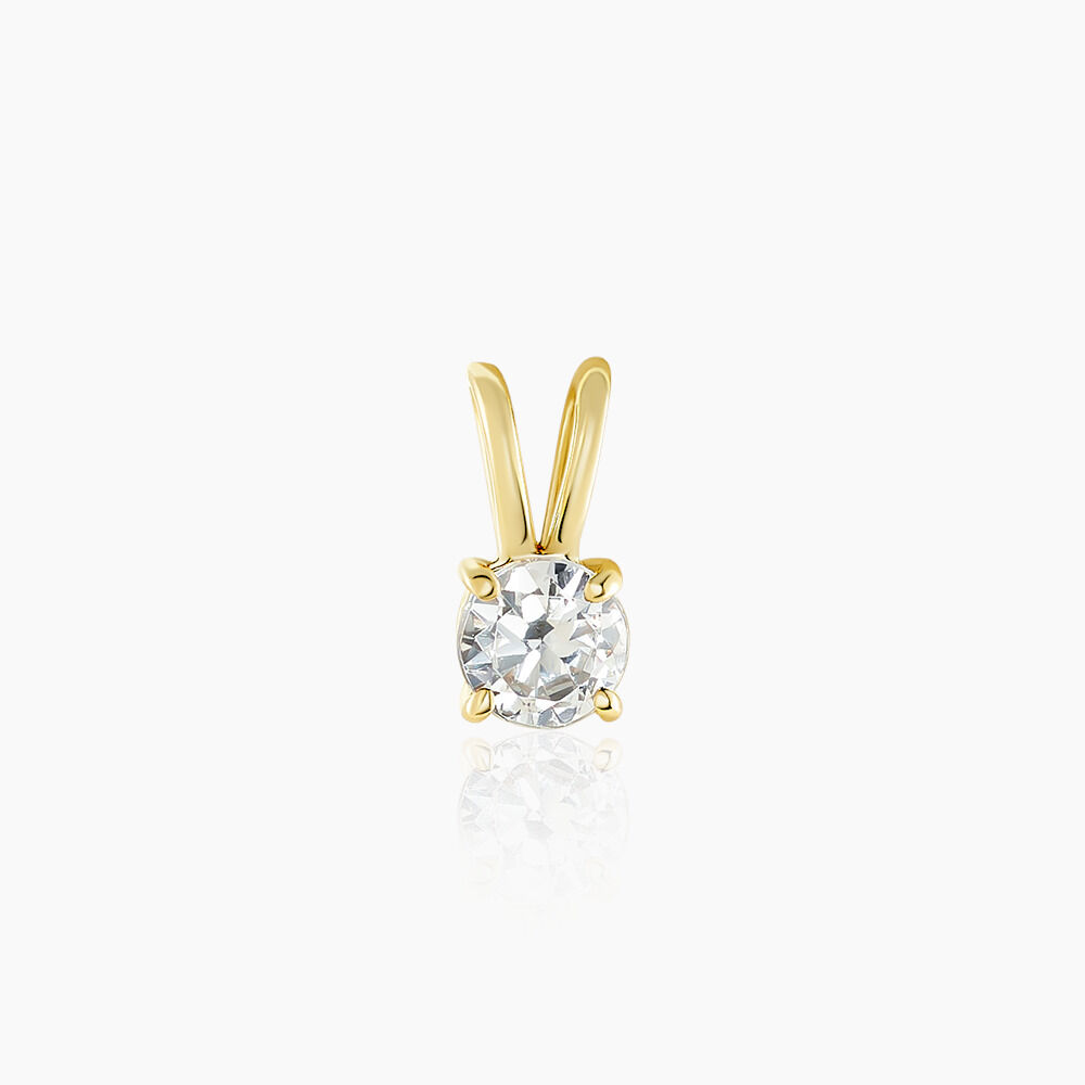 Pendentif Orsolya Or Jaune Oxyde De Zirconium - Pendentifs Femme | Marc Orian