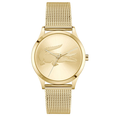 Montre Lacoste Crocodelle Champagne - Montres étanches Femme | Marc Orian