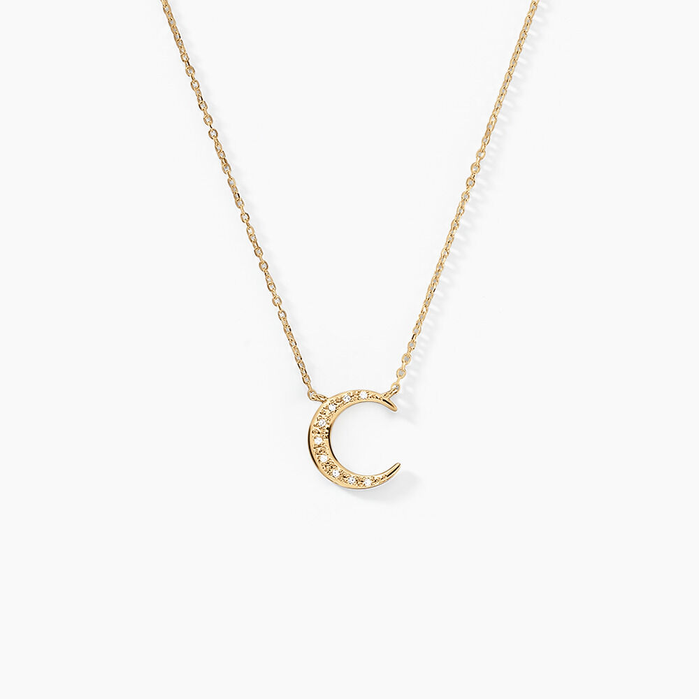 Collier Lenox Or Jaune Diamant - Colliers avec pierres Femme | Marc Orian