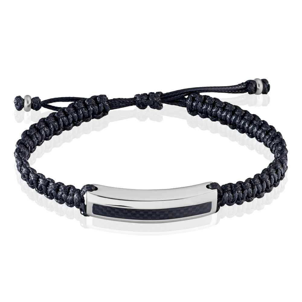 Bracelet Phebus Him Eliasse Acier Blanc - Bracelets cordons Homme | Marc Orian