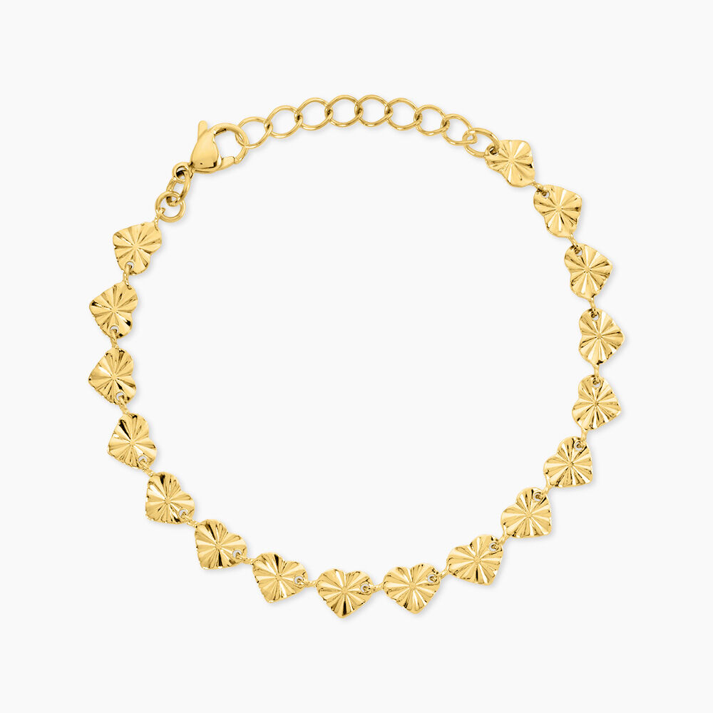 Bracelet Calliandra Acier Jaune - Bracelets cha&icirc;nes Femme | Marc Orian