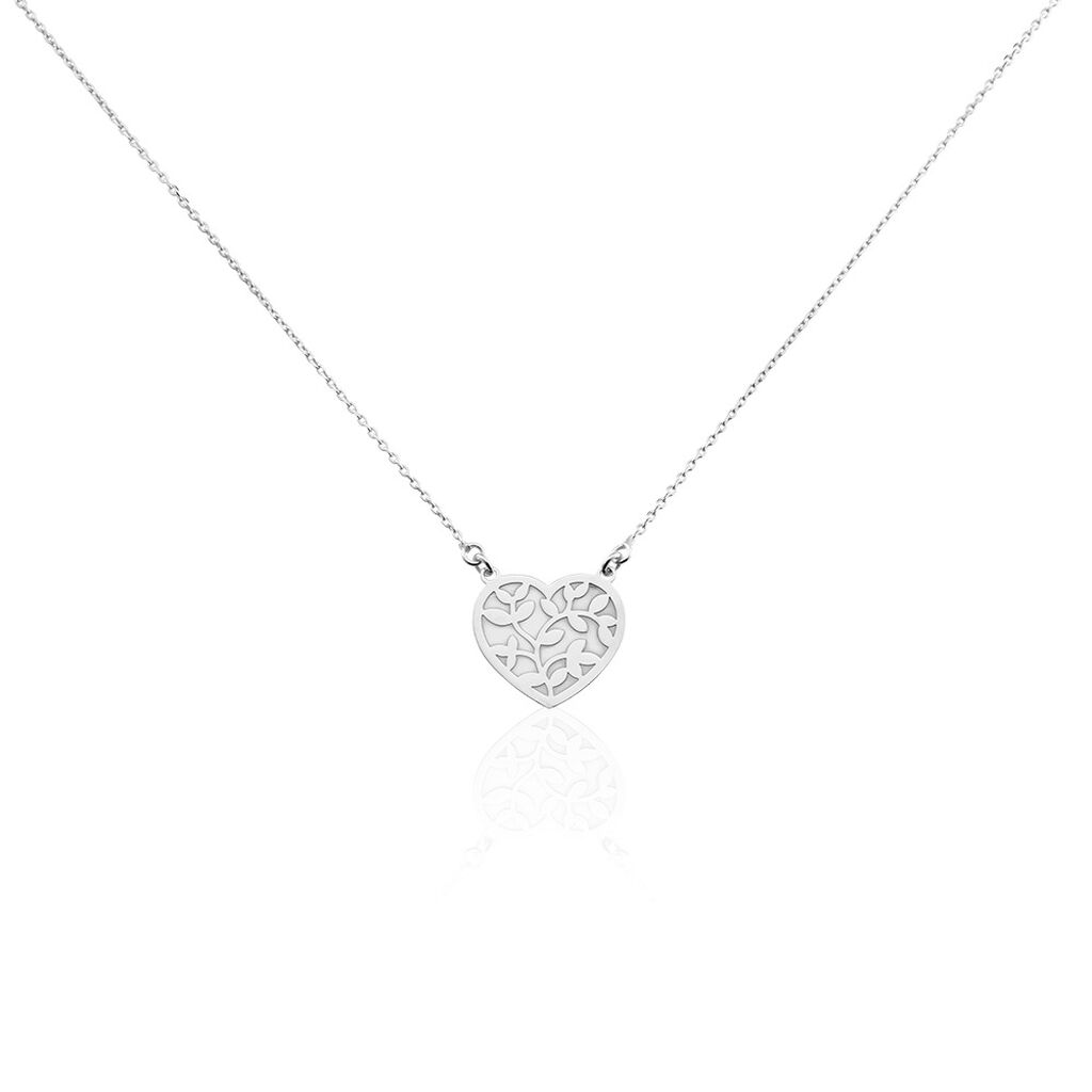 Collier Wandeline Argent Blanc - Colliers fantaisie Femme | Marc Orian