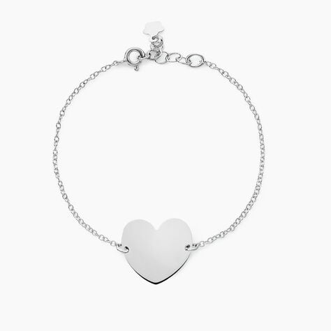 Bracelet Kanitha Argent Blanc - Bracelets chaînes Femme | Marc Orian
