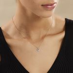 Collier Rosaline Or Jaune Topaze Et Oxyde De Zirconium - Colliers avec pierres Femme | Marc Orian