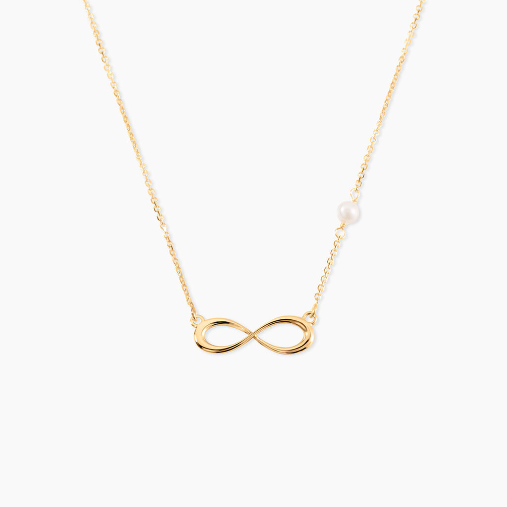 Collier Illenia Or Jaune Perle De Culture - Colliers avec pierres Femme | Marc Orian