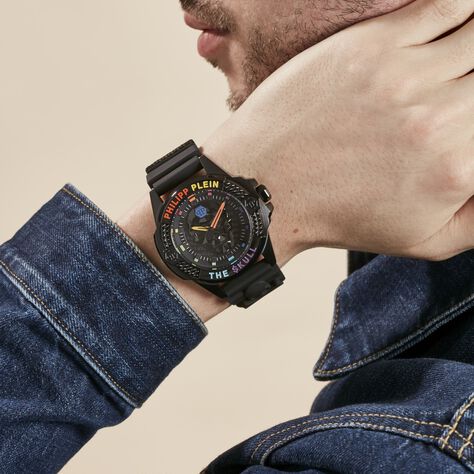 Montre Philipp Plein The $kull Noir - Montres Homme | Marc Orian