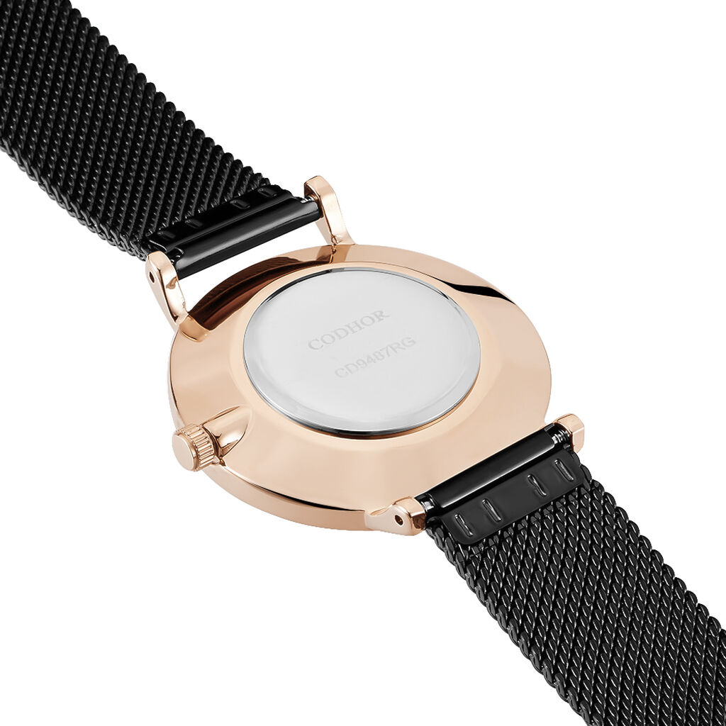 Montre Codhor Cindy Noir - Montres Femme | Marc Orian