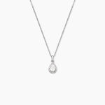 Collier Sylla Argent Blanc Oxyde De Zirconium - Colliers solitaires Femme | Marc Orian
