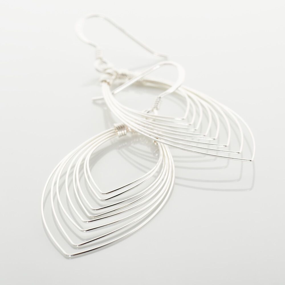 Boucles D'oreilles Pendantes Argent Katje - Pendantes Femme | Marc Orian