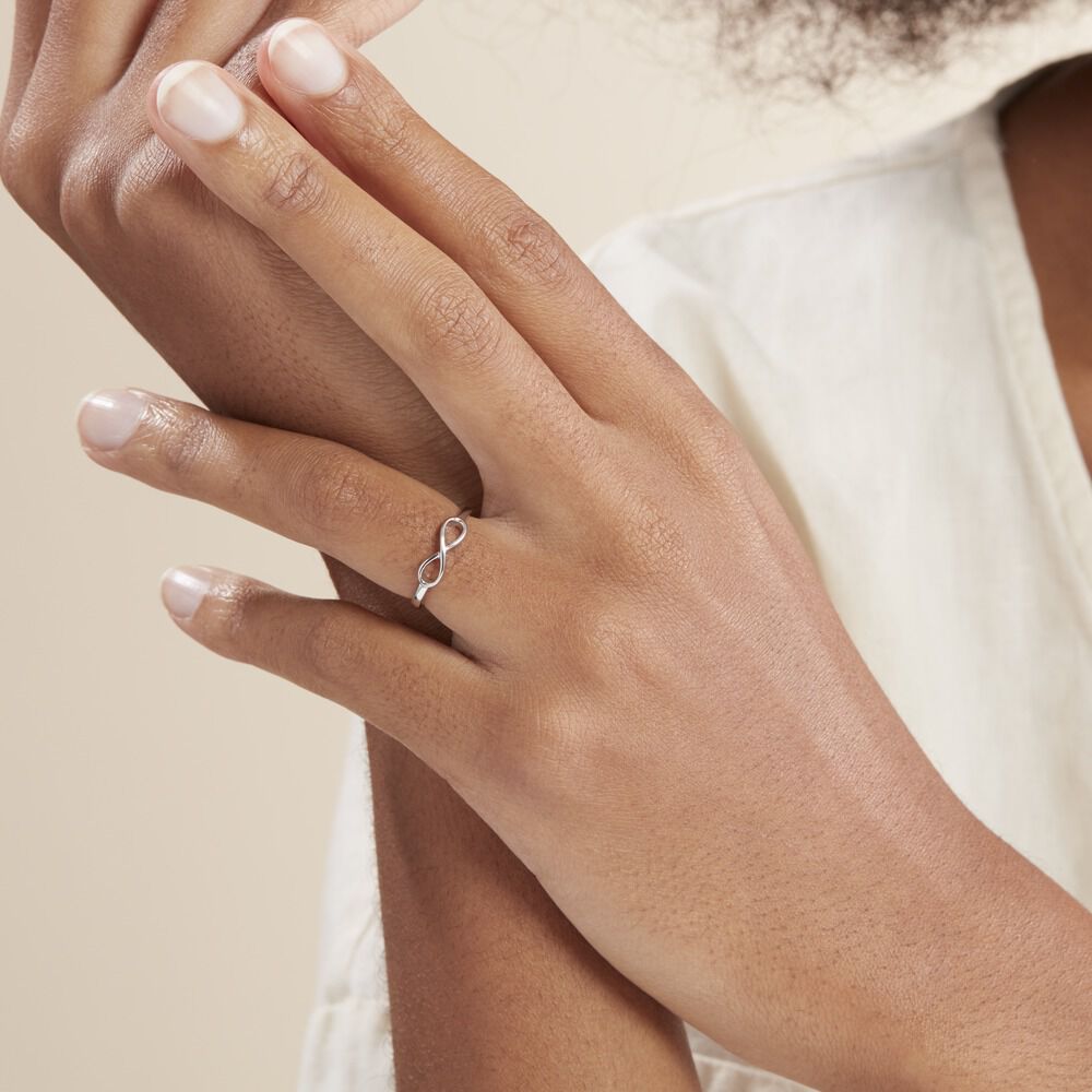 Bague Martta Argent Blanc - Bagues Femme | Marc Orian