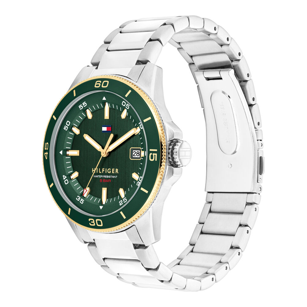 Montre Tommy Hilfiger Remy Vert - Montres &eacute;tanches Homme | Marc Orian