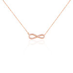 Collier Amita Argent Rose Oxyde De Zirconium - Colliers avec pierres Femme | Marc Orian