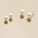 Boucles D'oreilles Suki Or Jaune Perle De Culture - Boucles d'oreilles mariage Femme | Marc Orian