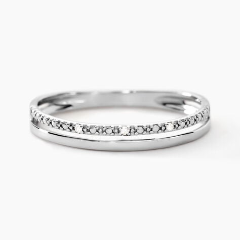 Bague Olena Or Blanc Diamant - Bagues pierres précieuses Femme | Marc Orian