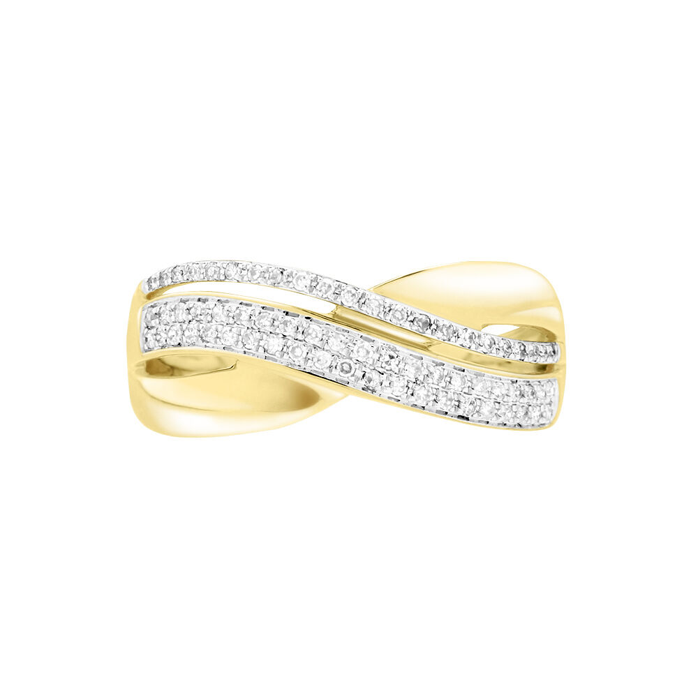 Bague Merlin Or Jaune Diamant - Bagues pierres précieuses Femme | Marc Orian