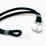 Bracelet Malo Acier Blanc - Bracelets cordons Homme | Marc Orian