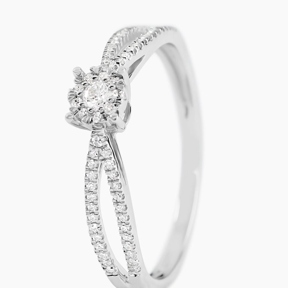Bague Orphee Or Blanc Diamant - Bagues pierres pr&eacute;cieuses Femme | Marc Orian