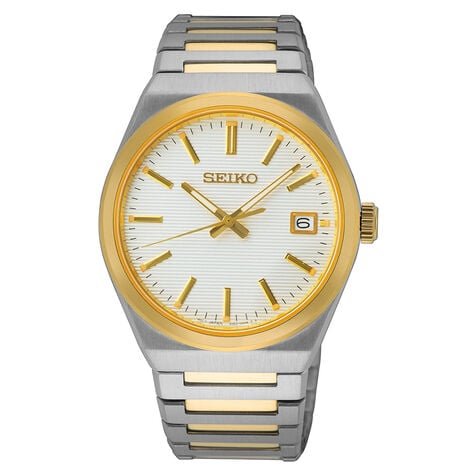 Montre Seiko Classique Blanc - Montres classiques Homme | Marc Orian