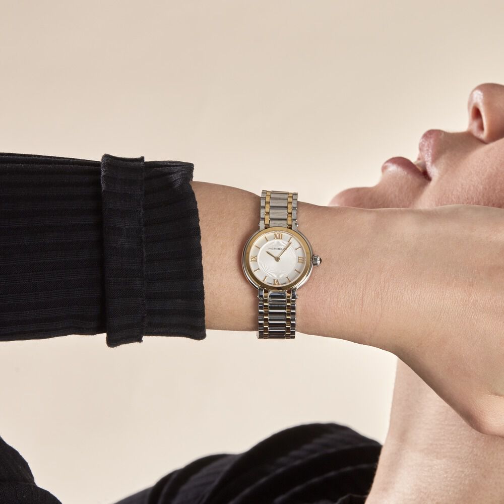 Montre Herbelin Galet Blanc - Montres classiques Femme | Marc Orian