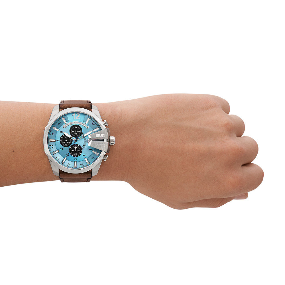 Montre Diesel Mega Chief Bleu - Montres étanches Homme | Marc Orian