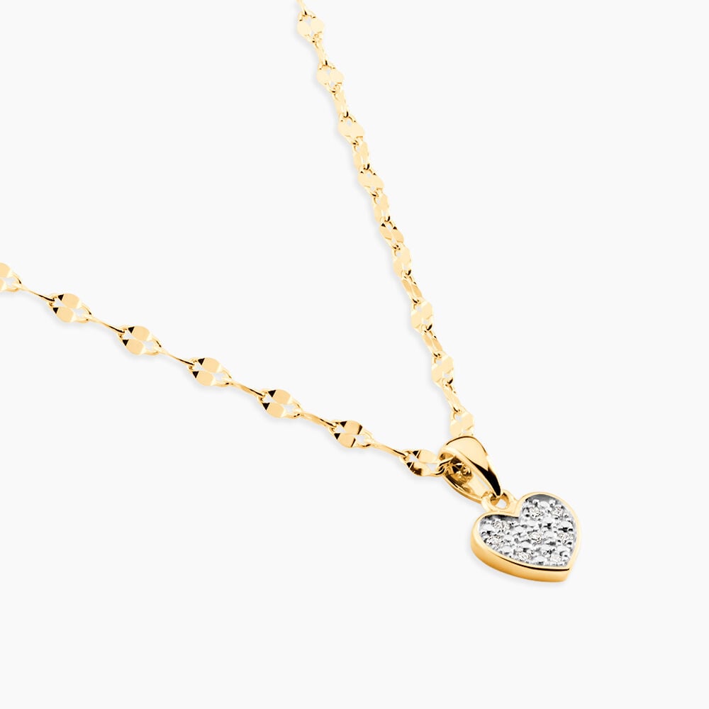 Collier Or Jaune Luminatane Diamant - Colliers avec pierres Femme | Marc Orian