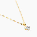 Collier Or Jaune Luminatane Diamant - Colliers avec pierres Femme | Marc Orian