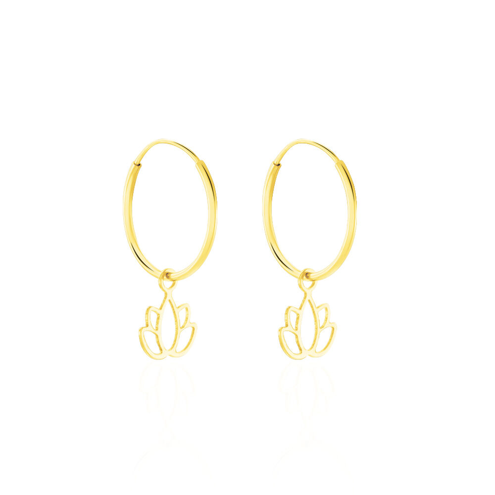 Créoles Belita Or Jaune - Créoles Femme | Marc Orian