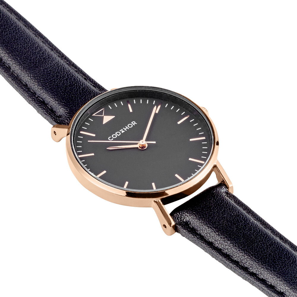 Montre Codhor Cindy Noir - Montres étanches Femme | Marc Orian
