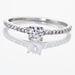 Bague Solitaire Or Blanc Nyala Diamants - Solitaires Femme | Marc Orian