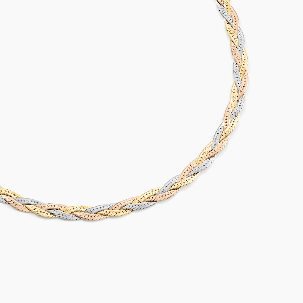 Collier Elae Argent Tricolore - Chaines Femme | Marc Orian
