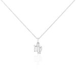 Collier Astra Argent Blanc Oxyde De Zirconium - Colliers avec pierres Femme | Marc Orian