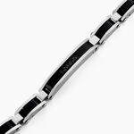 Bracelet Dax Acier Bicolore Oxyde De Zirconium - Bracelets cha&icirc;nes Homme | Marc Orian