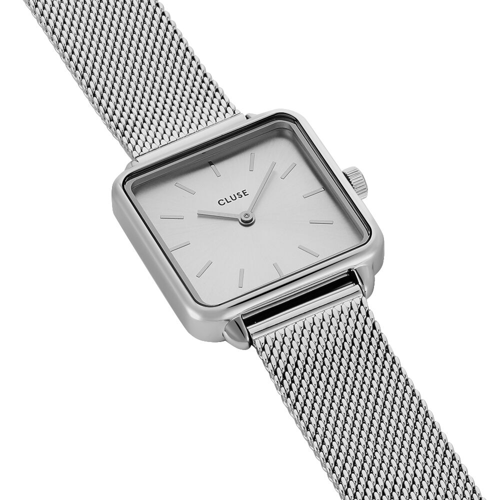 Montre cluse tetragone argent clearance