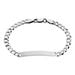 Bracelet Identité Casper Argent Gris - Gourmettes Femme | Marc Orian