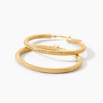 Cr&eacute;oles Ulrica Or Jaune - Cr&eacute;oles Femme | Marc Orian