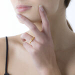 Bague Solitaire Orleane Or Jaune Diamant - Solitaires Femme | Marc Orian