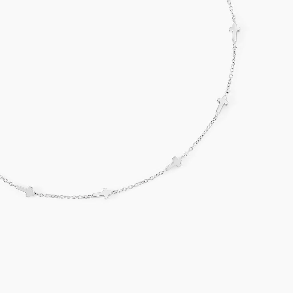 Collier Hope Argent Blanc - Colliers fantaisie Femme | Marc Orian