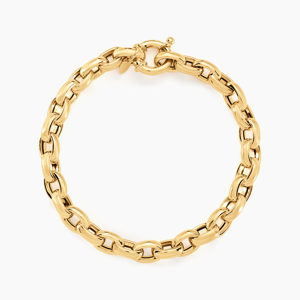 Bracelet Jodie Maille Jaseron Or Jaune - Bracelets mailles Femme | Marc Orian