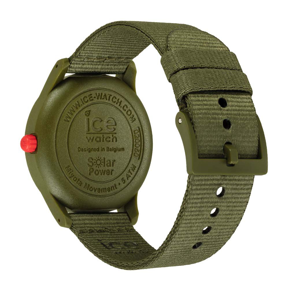 Montre Ice Watch Solar Power Kaki - Montres &eacute;tanches Famille | Marc Orian