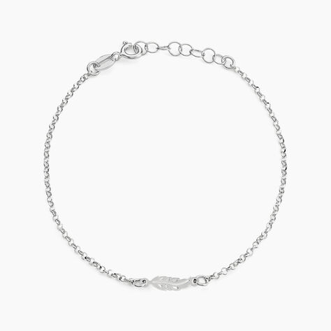 Bracelet Argent Blanc Maic - Bracelets chaînes Femme | Marc Orian