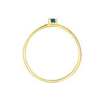 Bague Nesryne Or Jaune Saphir - Solitaires Femme | Marc Orian