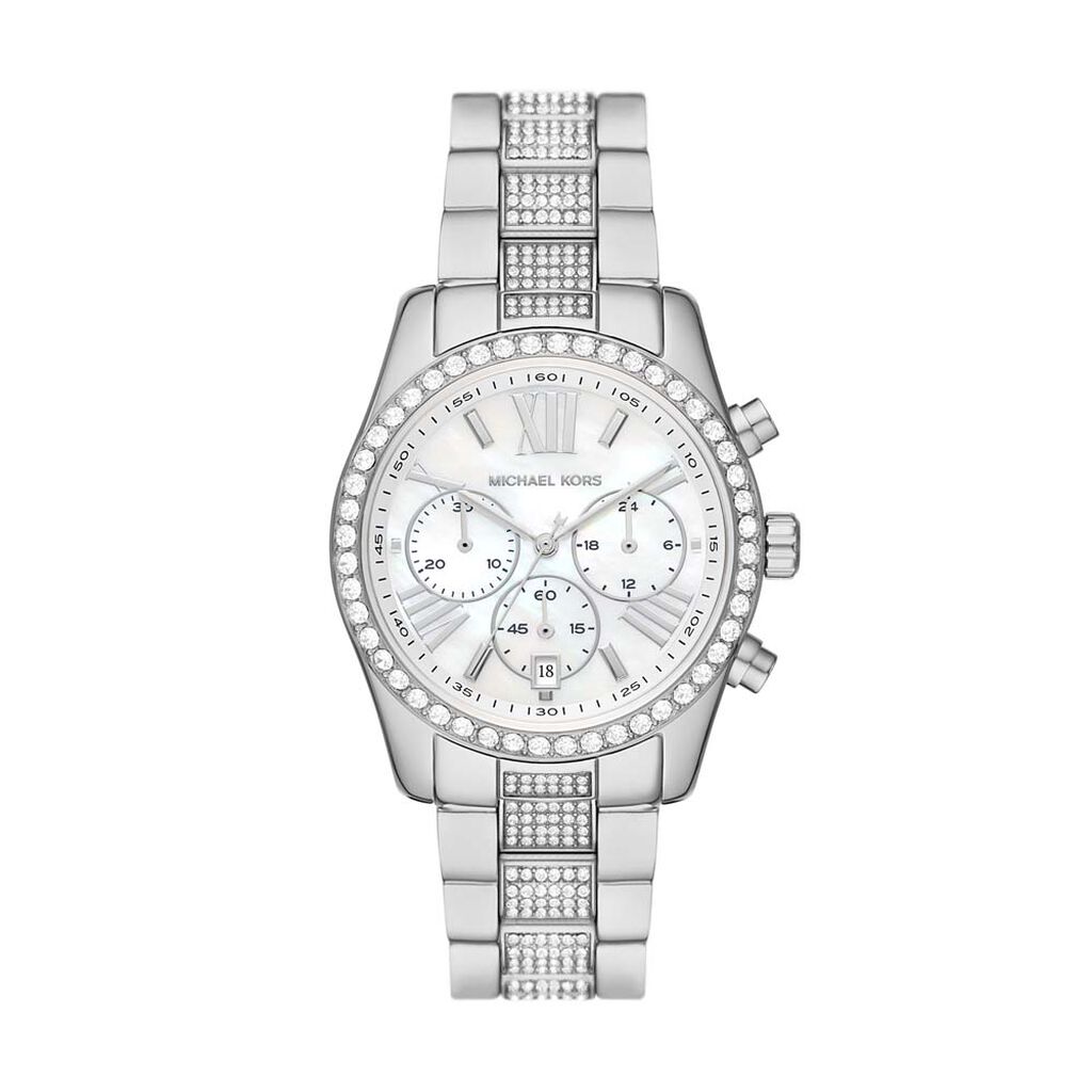 Montre Michael Kors Lexington Blanc - Montres Femme | Marc Orian