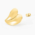 Boucles D'oreilles Puces Madlie Acier Jaune - Puces Femme | Marc Orian