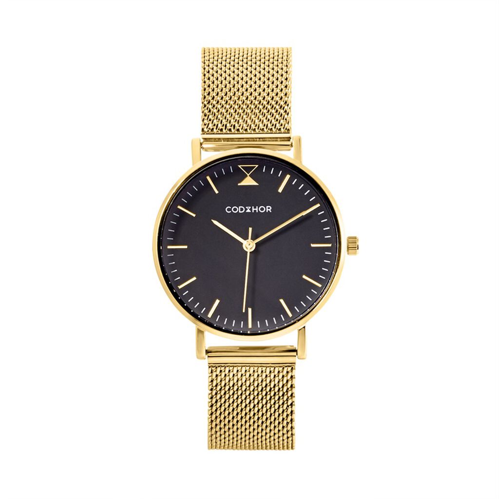 Montre Codhor Cindy Noir - Montres étanches Femme | Marc Orian