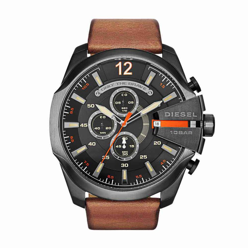 Montre Diesel Mega Chief Noir - Montres étanches Homme | Marc Orian